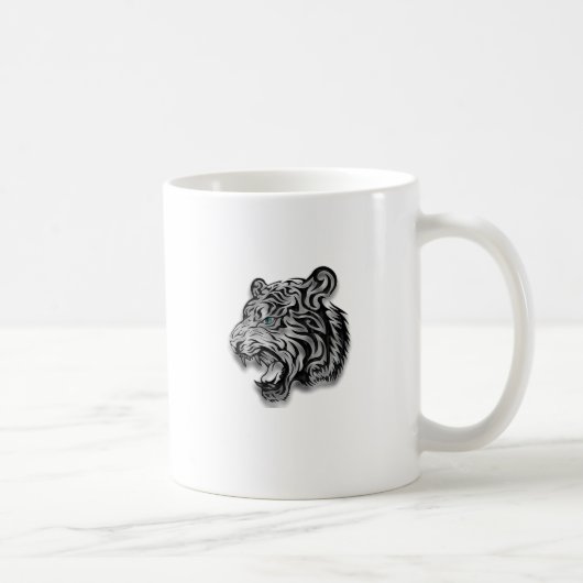 Mug Motif de panthère d'empreinte de léopard de Jaguar (Droite)