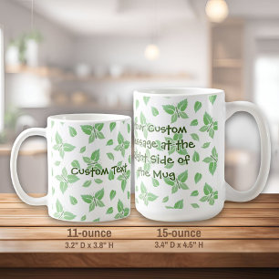 Mug Motif de papillon de monnaie