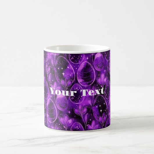 Mug Motif de Pâques gothique violet (Centre)