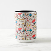 Mug Motif de Paris France (Centre)