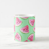 Mug Motif de pastèque en Aquarelle Wa (Centre)