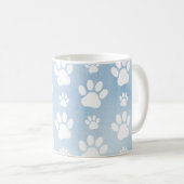 Mug Motif De Pâtes, Patrouilles Blanches, Aquarelles,  (Devant droit)