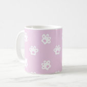 Mug motif de pattes de chat mignon (Devant gauche)