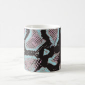 Mug Motif de peau animale, design vintage. (Centre)