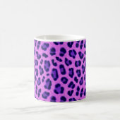 Mug Motif de peau Poster de animal violet rose (Centre)