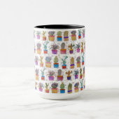 Mug Motif de peinture à la main d'aquarelle (Centre)