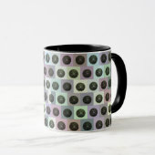 Mug Motif de pelouse colorée, (Devant droit)