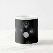 Mug Motif De Pelouse Noir Et Blanc, (Centre)