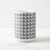 Mug Motif de pendentif géométrique (Centre)