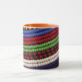 Mug Motif de perles tribales Massai (Centre)