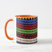 Mug Motif de perles tribales Massai (Gauche)