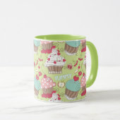 Mug Motif de petit gâteau (Devant droit)