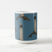 Mug Motif de phare vintage (Centre)