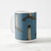 Mug Motif de phare vintage (Devant gauche)