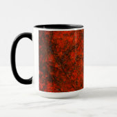 Mug Motif de pierre rouge (Gauche)