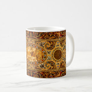 Mug Motif de pierres gemmes italiennes d'antiquité
