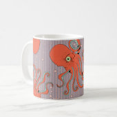 Mug Motif de pieuvre japonaise (Devant gauche)