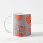 Mug Motif de pieuvre japonaise (Gauche)