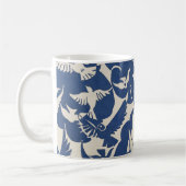 Mug Motif de pigeons (Gauche)