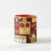 Mug Motif de pizza (Centre)