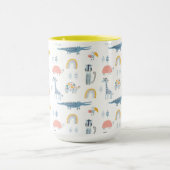 Mug Motif de plaisir animal Doodle (Centre)