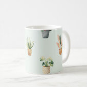 Mug Motif de plante d'intérieur Botanique Conception d (Devant droit)
