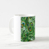 Mug motif de plumes de paon (Devant gauche)