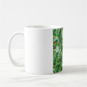 Mug motif de plumes de paon (Gauche)