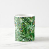 Mug motif de plumes de paon (Centre)