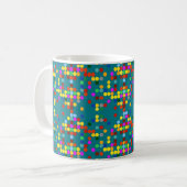 Mug Motif de points colorés (Devant gauche)