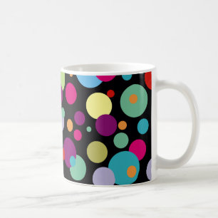 Mug Motif de pois coloré