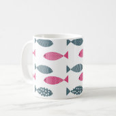 Mug motif de poisson coloré (Devant gauche)