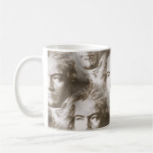 Mug Motif de portrait Beethoven (Gauche)