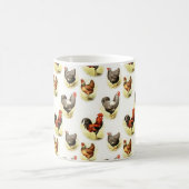 Mug Motif de poulet du pays (Centre)