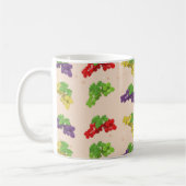 Mug Motif de raisin coloré (Gauche)