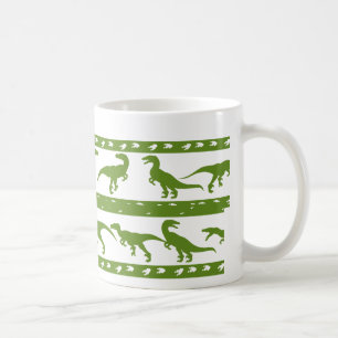 Mug Motif de Raptor Vert