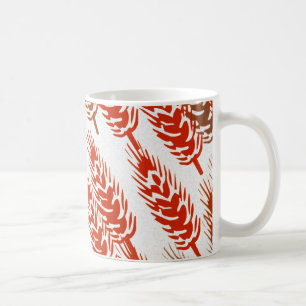 Mug motif de récolte avec du blé