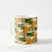 Mug Motif de récolte de courge d'automne (Devant gauche)