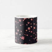 Mug Motif de rêve floral foncé (Centre)