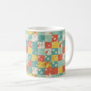 Mug Motif de rose printanière pastel