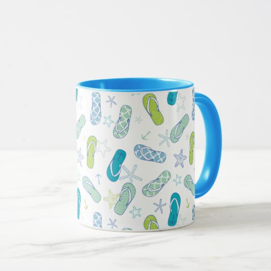 Mug Motif de rotation (Devant droit)