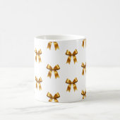 Mug Motif de ruban doré — Luxe minimal élégant (Centre)