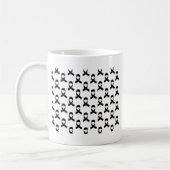 Mug Motif de ruban noir (Gauche)