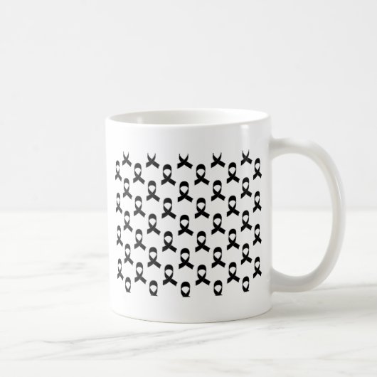 Mug Motif de ruban noir (Droite)