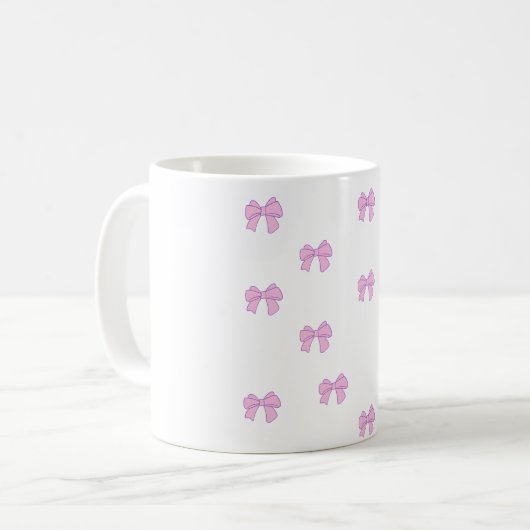 Mug Motif de rubans (Devant gauche)