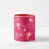 Mug Motif de Saint-Valentin avec le cupidon (Centre)