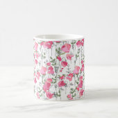 Mug Motif de saison sans couture avec pois doux. Sans (Centre)