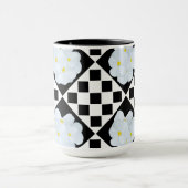 Mug Motif de sansy noir et blanc (Centre)