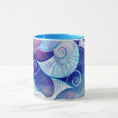 Mug Motif de scène de coquillage (Centre)