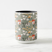 Mug Motif de scène de ferme mignonne (Centre)